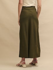 Nobodys Child Green Mila Midaxi Skirt - Image 2 of 6