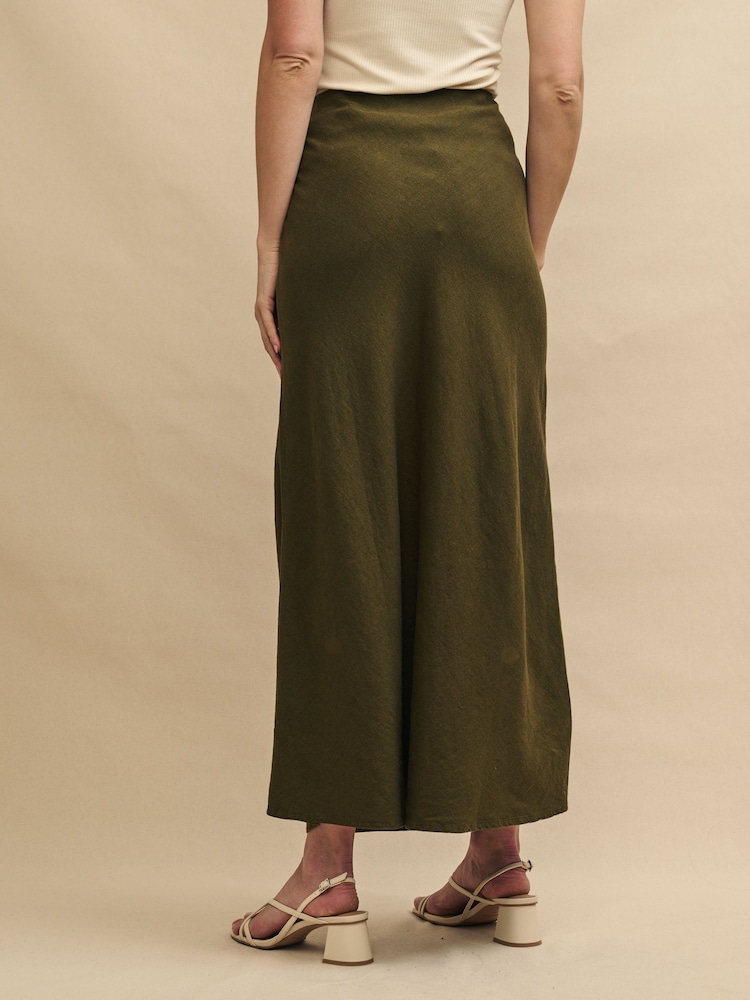 Nobodys Child Green Mila Midaxi Skirt - Image 2 of 6