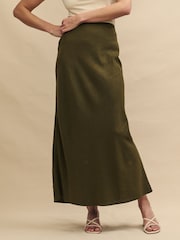 Nobodys Child Green Mila Midaxi Skirt - Image 3 of 6
