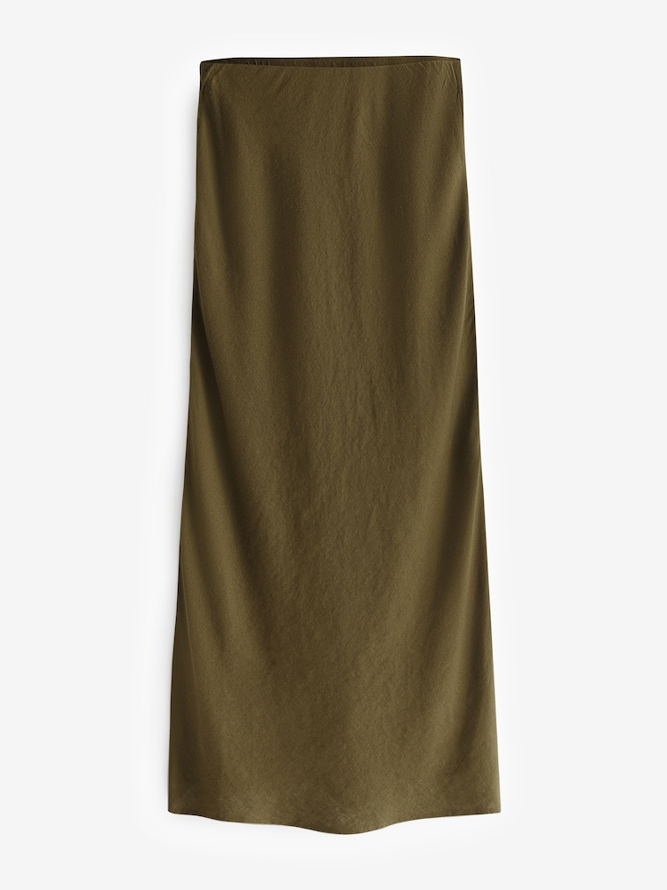 Nobodys Child Green Mila Midaxi Skirt - Image 6 of 6