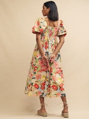 Nobody's Child Multi Nova Mykonos Bloom Midi Dress - Image 2 of 6