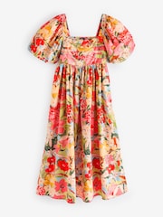 Nobody's Child Multi Nova Mykonos Bloom Midi Dress - Image 6 of 6