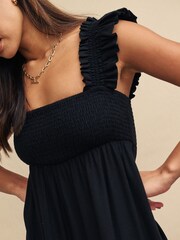 Nobodys Child Black Maya Midaxi Dress - Image 5 of 6
