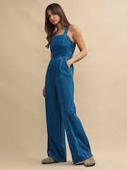 Nobody's Child Blue Denim Maisie Jumpsuit - Image 1 of 5