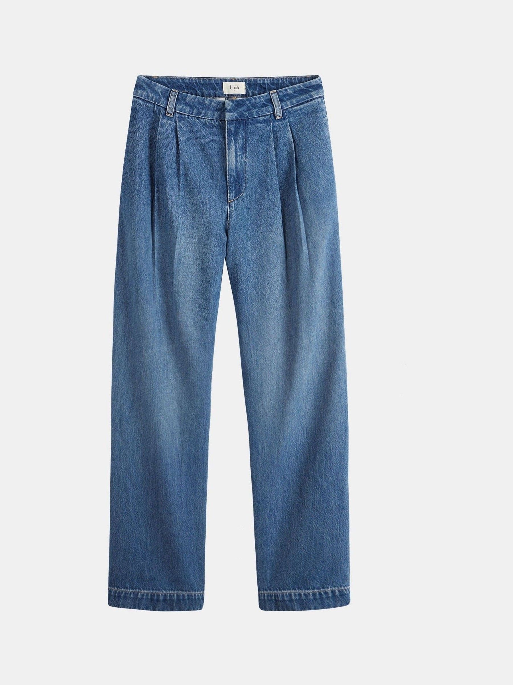 NULLUS SS25/Belted Large Pleated Trousers | hypeofficial