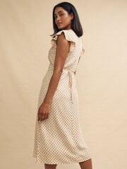 Nobody's Child Cream Lily Midi Dress - Image 2 of 4