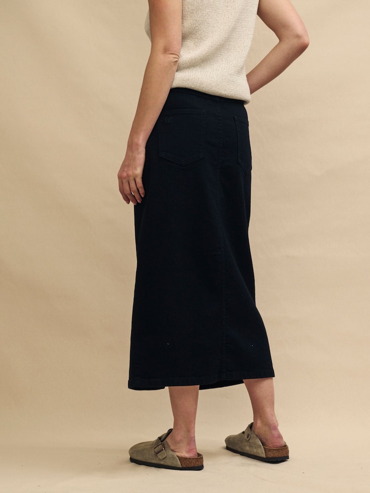 Nobodys Child Black Denim Column Skirt - Image 2 of 4