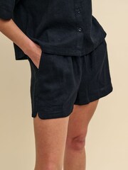 Nobodys Child Jet Black Shorts - Image 4 of 4
