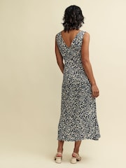 Nobody's Child Black Ditsy Clio Leo Midi Dress - Image 2 of 4