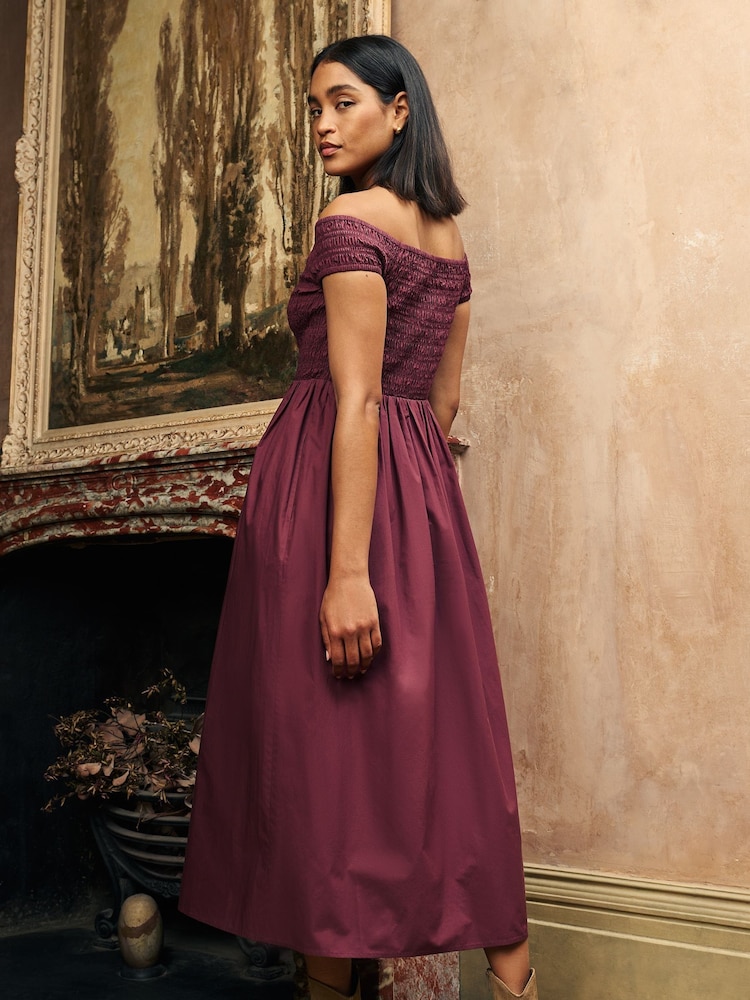 Nobodys Child Purple Amanda Midaxi Dress - Image 2 of 5