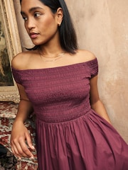 Nobodys Child Purple Amanda Midaxi Dress - Image 7 of 10
