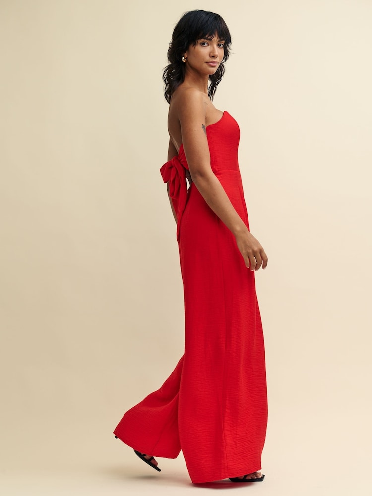 Nobodys Child Red Rory Jumpsuit - Image 1 of 12