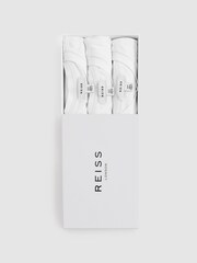 Reiss White Bless 3 Pack Three Pack Of Crew-Neck T-Shirts - Image 1 of 1
