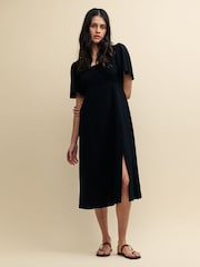 Nobodys Child Black Dee Dee Midi Dress - Image 1 of 4