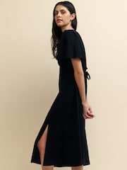 Nobodys Child Black Dee Dee Midi Dress - Image 4 of 4