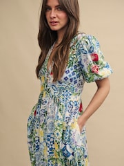 Nobodys Child Multi Starlight Faro Tile Midaxi Multi Dress - Image 3 of 5