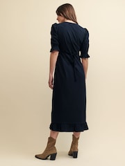 Nobodys Child Plain Delilah Midi Black Dress - Image 3 of 10