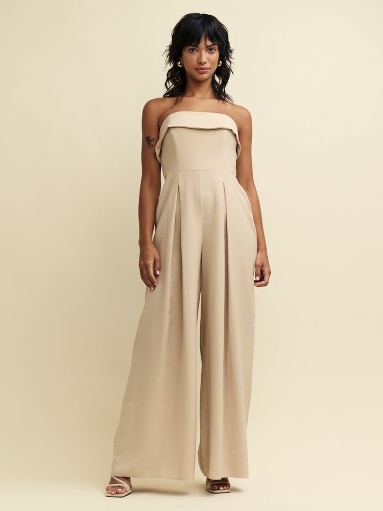 Nobodys Child Cream Rory Jumpsuit - Image 1 of 4