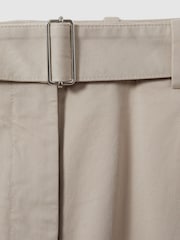 Reiss Hutton Cropped Hose mit Gürtel aus Baumwollmischung - Bild 5 von 5