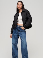 Superdry Black Studios Cropped Liner Jacket - Image 2 of 4