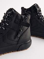 Black Standard Fit (F) Cleated High Top Boots - Image 5 of 6