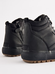 Black Standard Fit (F) Cleated High Top Boots - Image 6 of 6