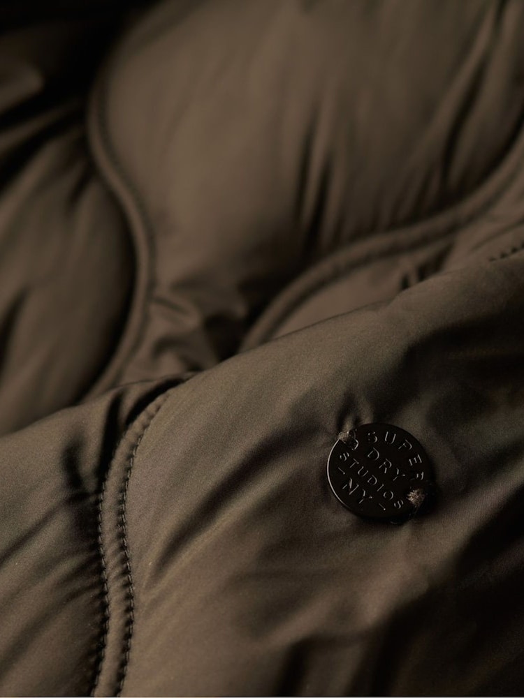 Superdry Black Studios Long Liner Coat - Image 6 of 6