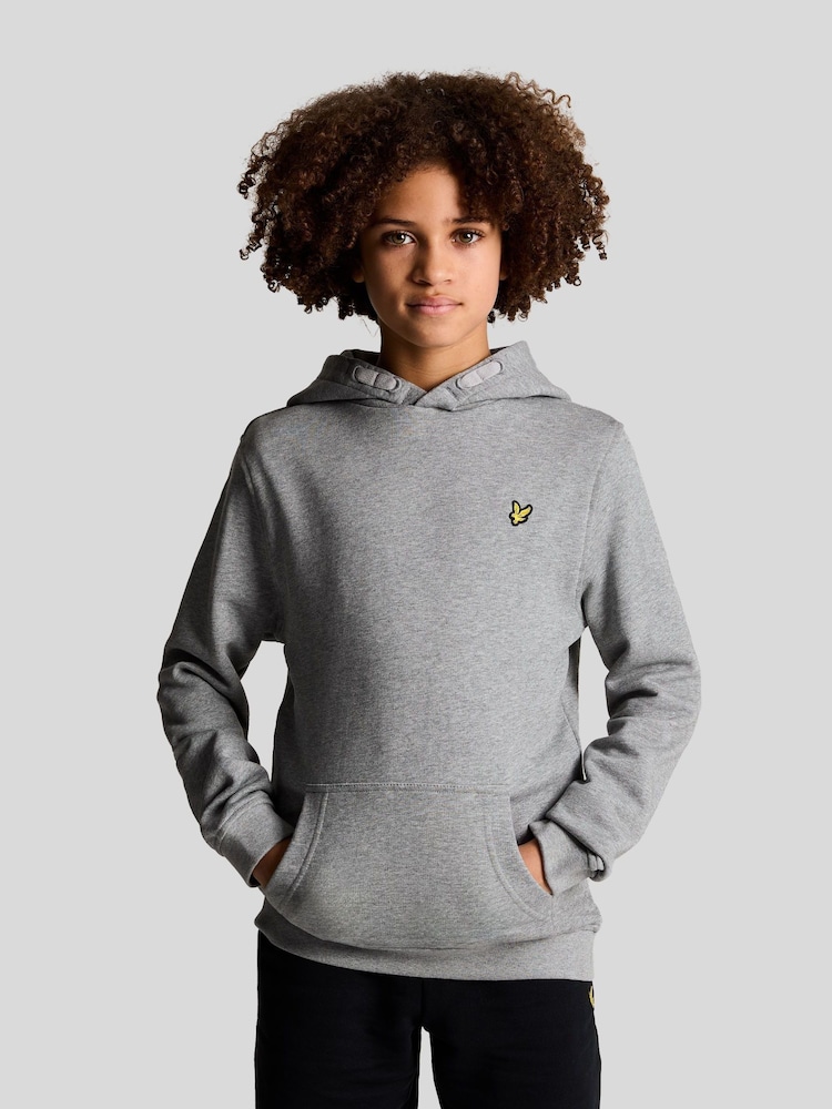 Lyle & Scott Grey Crew Neck 100% Cotton Sweatshirt - Image 1 of 2 Lyle & Scott Grey Crew Neck 100% Cotton Sweatshirt - Image 1 of 2
