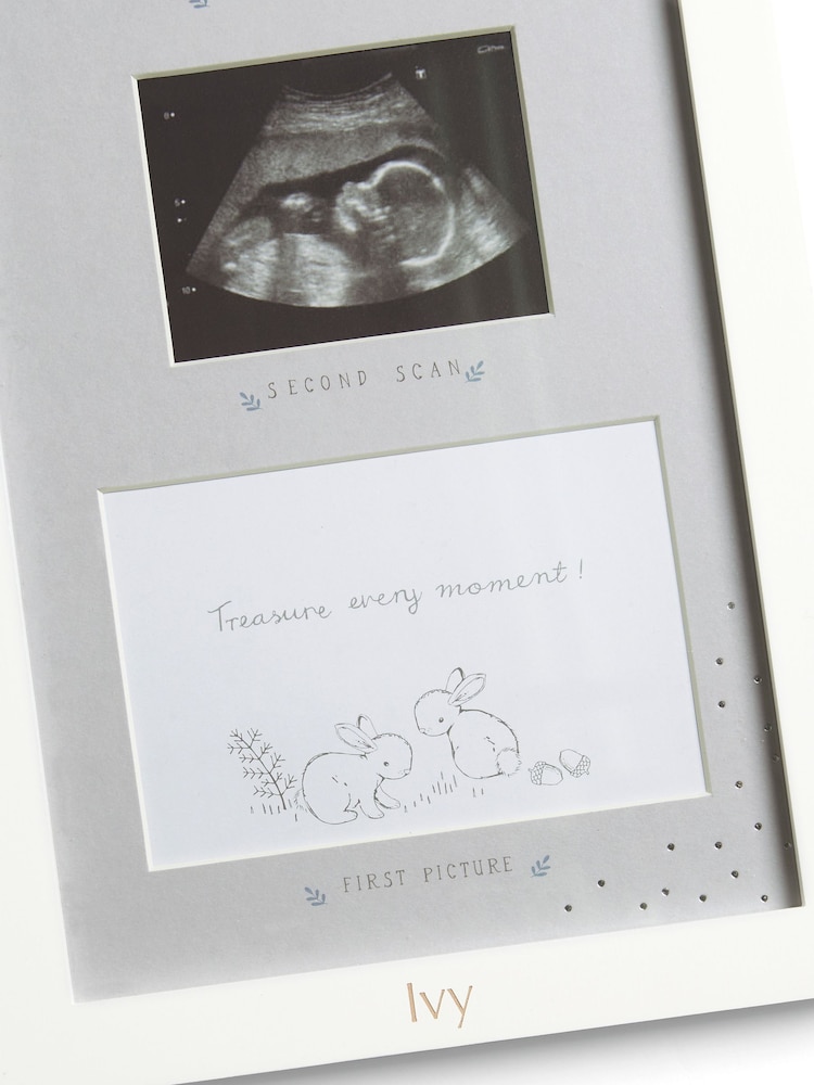 Mamas & Papas White Forever Treasured Photo Double Scan Frame - Image 1 of 1