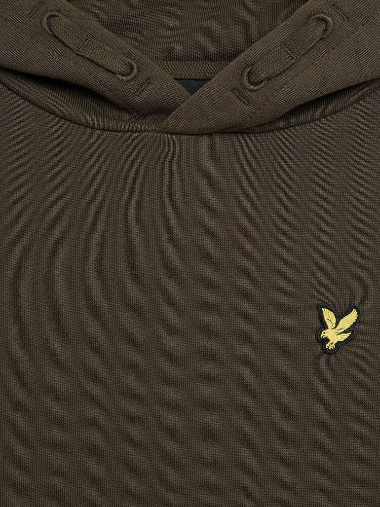 Lyle & Scott Green 100% Cotton Pullover Hoodie - Image 3 of 3 Lyle & Scott Green 100% Cotton Pullover Hoodie - Image 3 of 3