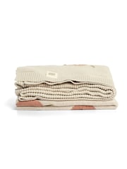 Mamas & Papas Multi Welcome To The World Seedling Knit Fruit Blanket - Image 7 of 8