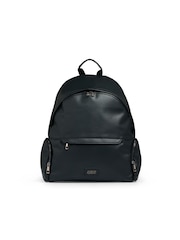 Mamas & Papas Black Luxe Black Backpack - Image 1 of 5
