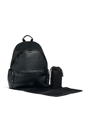 Mamas & Papas Black Luxe Black Backpack - Image 4 of 5
