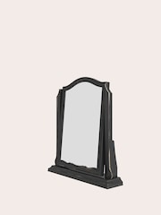 Laura Ashley Black Montpellier Dressing Table Mirror - Image 3 of 4