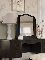 Laura Ashley Black Montpellier Dressing Table Mirror - Image 4 of 4