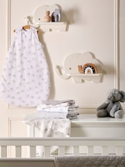 Mamas & Papas Grey 2.5 Tog Elephant Sleepbag 06 Months - Image 1 of 4