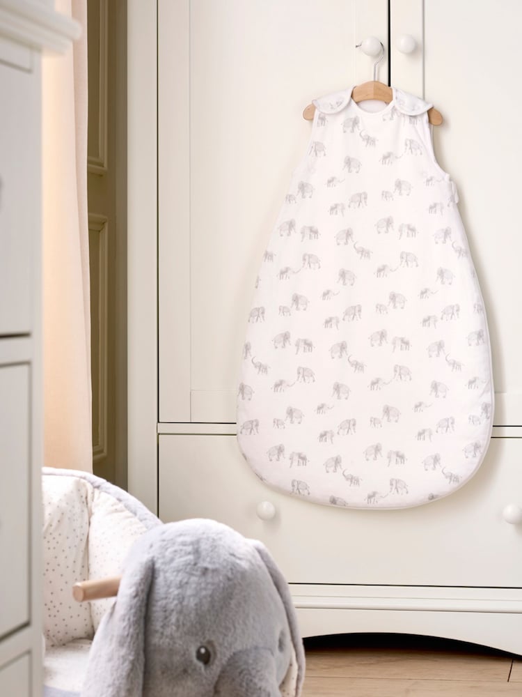 Mamas & Papas Grey 2.5 Tog Elephant Sleepbag 06 Months - Image 2 of 4