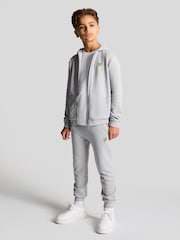 Lyle & Scott Grey 100% Cotton Skinny Joggers - Image 1 of 2
