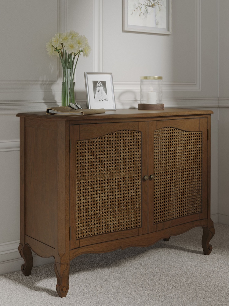 Laura Ashley Walnut Montpellier 2 Door Sideboard - Image 1 of 4