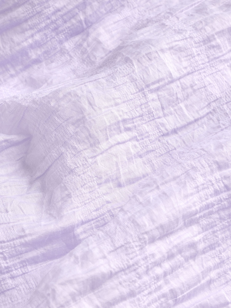 Lilac Purple Ruffle Blouse - Image 3 of 3