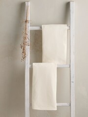Mamas & Papas Cream 100% Cotton Moses Basket Fitted Sheets 2 Pack - Image 1 of 1