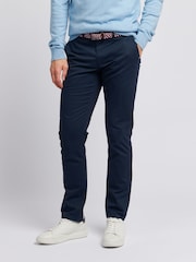 Azul - U.S. Polo Assn. Mens Classic Chinos Trousers - Imagen 1 de 6