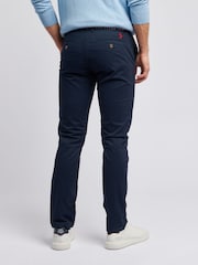 Azul - U.S. Polo Assn. Mens Classic Chinos Trousers - Imagen 2 de 6