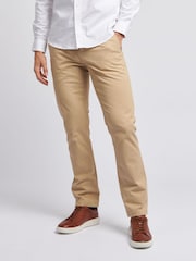 U.S. Polo Assn. Brown Mens Classic Chinos Trousers - Image 1 of 10