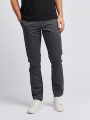 U.S. Polo Assn. Grey Mens Classic Chinos Trousers - Image 1 of 9