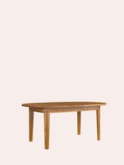 Laura Ashley Honey Garrat Oval 6-8 Seater Extending Dining Table - Image 3 of 7