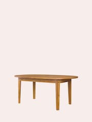 Laura Ashley Honey Garrat Oval 6-8 Seater Extending Dining Table - Image 4 of 7