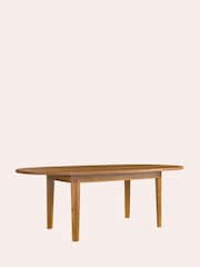 Laura Ashley Honey Garrat Oval 6-8 Seater Extending Dining Table - Image 6 of 7