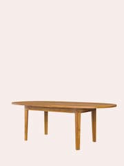 Laura Ashley Honey Garrat Oval 6-8 Seater Extending Dining Table - Image 7 of 7