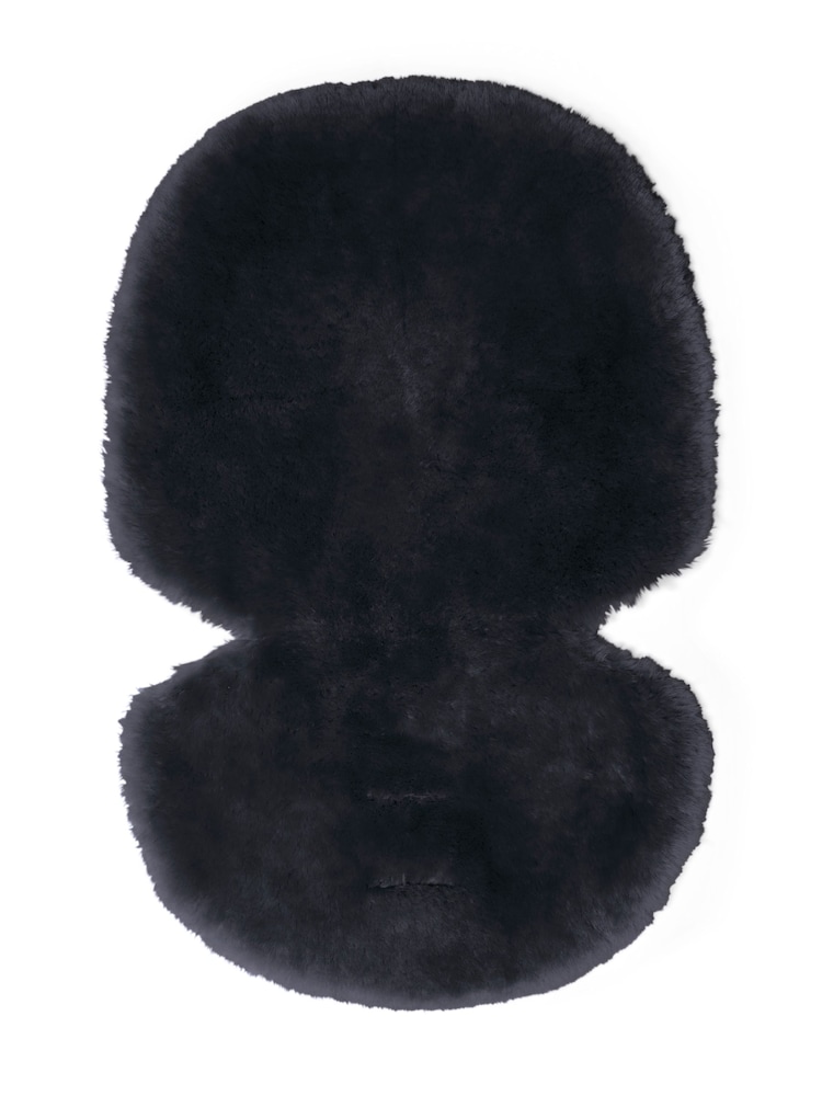 Mamas & Papas Black Sheepskin Liner Pushchair - Image 1 of 1